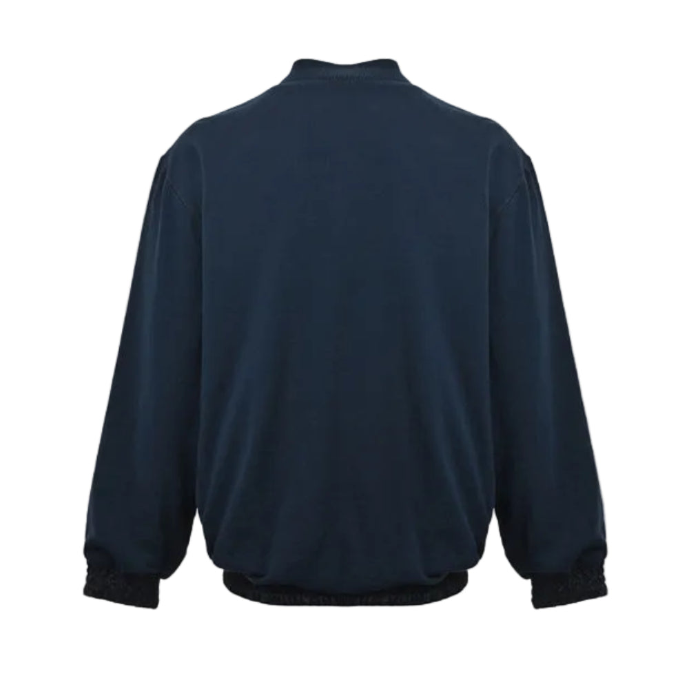 Louis Vuitton Monogram Jacquard Satin Bomber Jacket – Navy