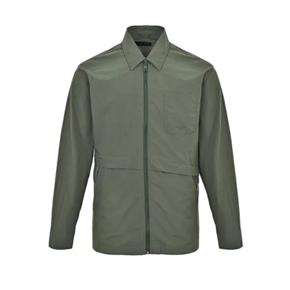 Louis Vuitton Utility Zip Overshirt Jacket – Olive