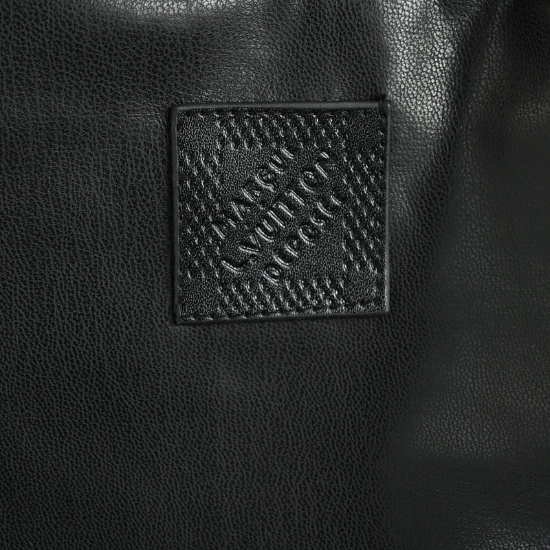 Louis Vuitton Leather Panel Hybrid Zip Jacket – Black