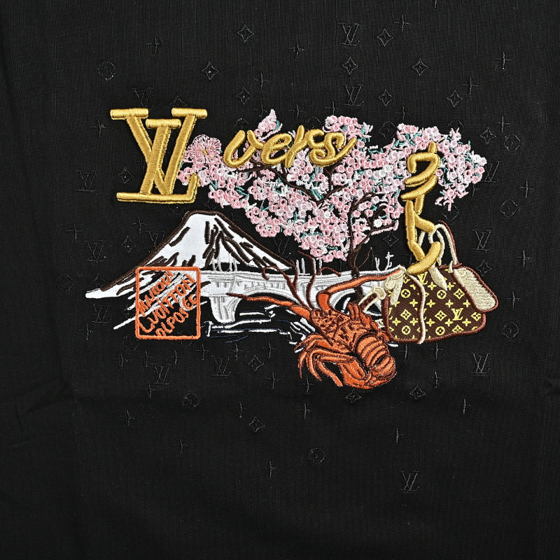 Louis Vuitton Short-Sleeve Top