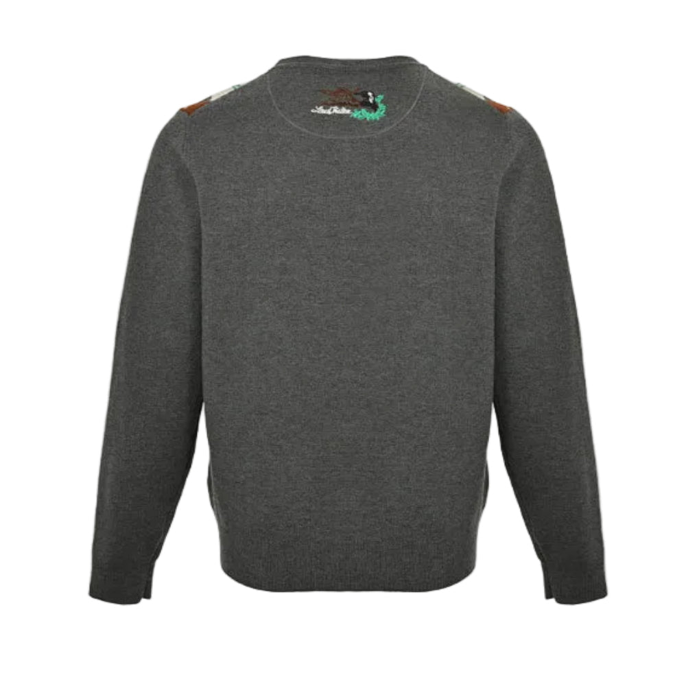 Louis Vuitton Monogram Argyle Jacquard Knit Crewneck – Charcoal