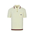 Gucci Heritage Stripe-Trim Knit Polo Shirt
