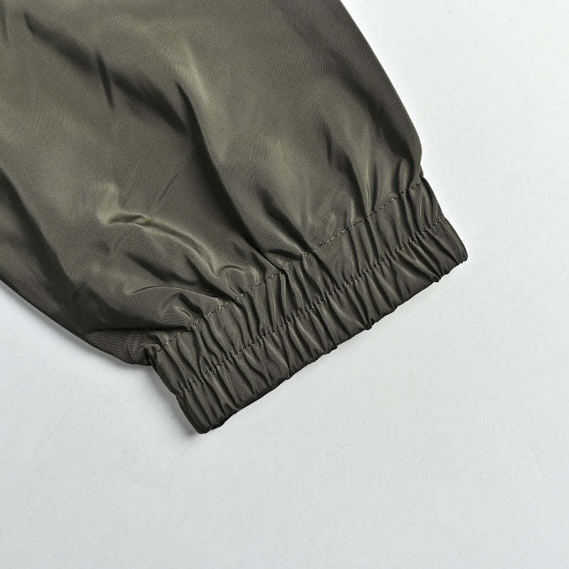 Louis Vuitton Monogram Embossed Nylon Bomber Jacket