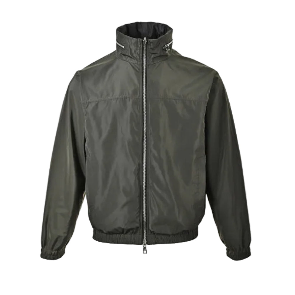 Louis Vuitton Monogram Embossed Nylon Bomber Jacket