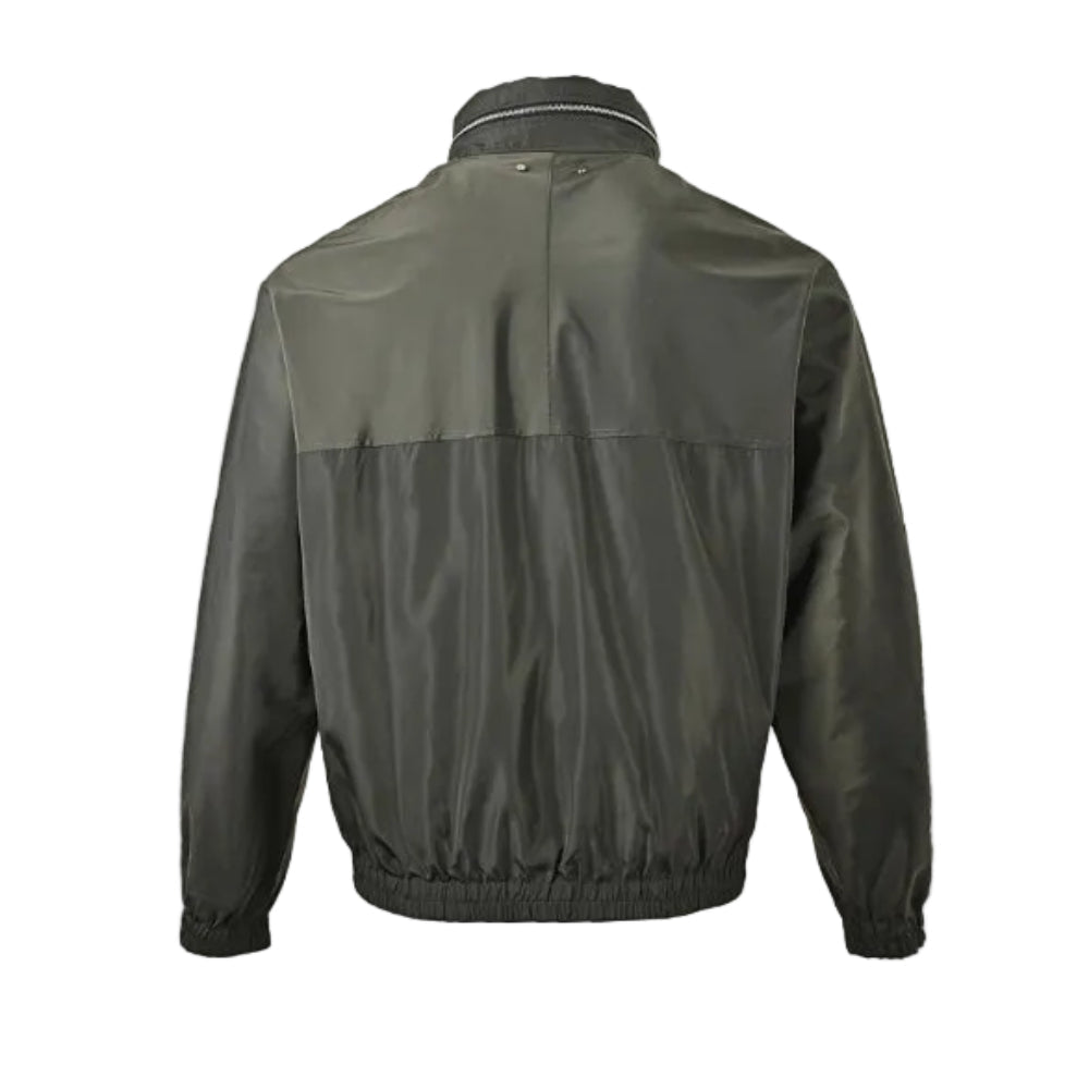 Louis Vuitton Monogram Embossed Nylon Bomber Jacket