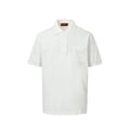 Gucci Ivory Piqué Cotton Polo Shirt