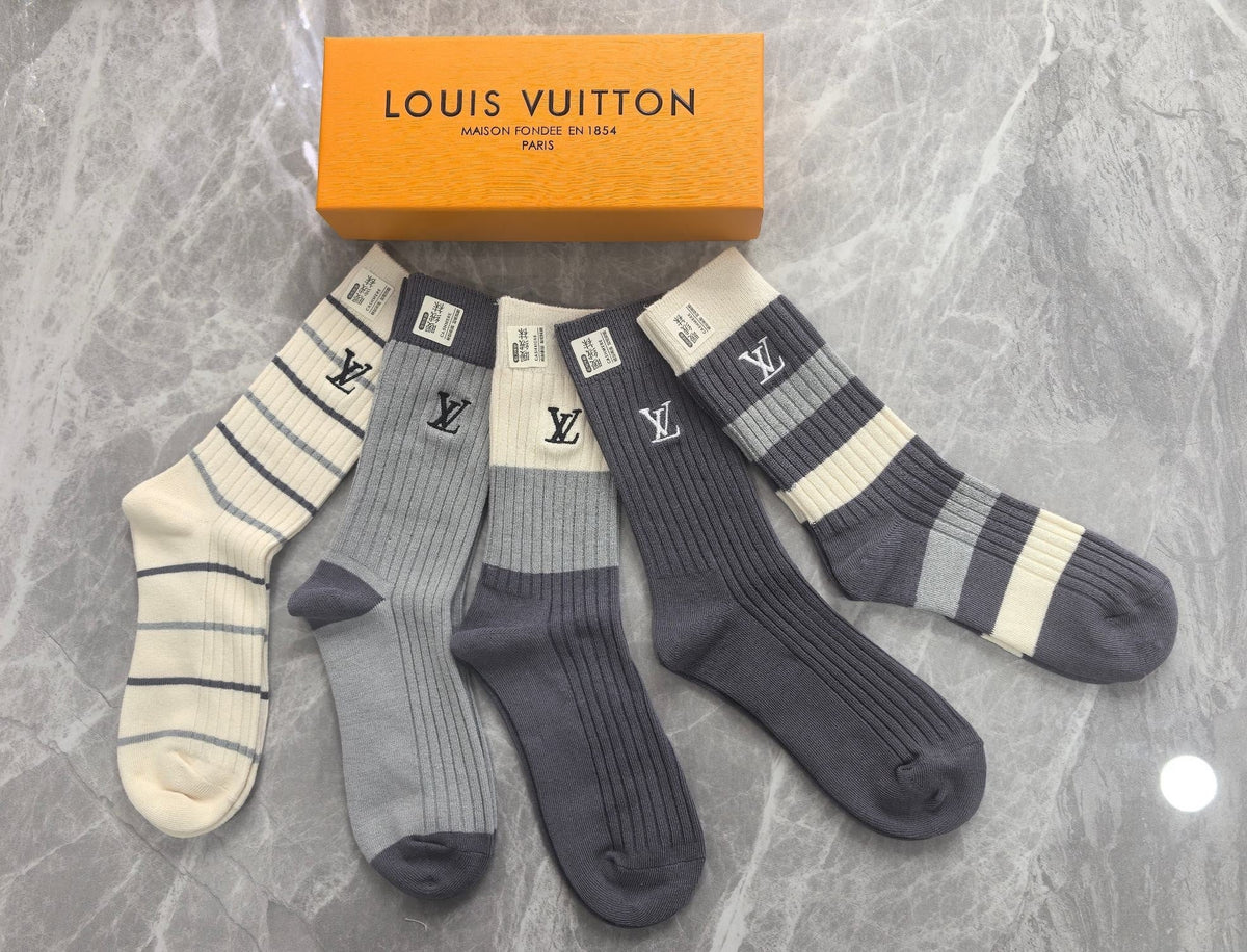 Louis Vuitton Socks（One pair of each style)